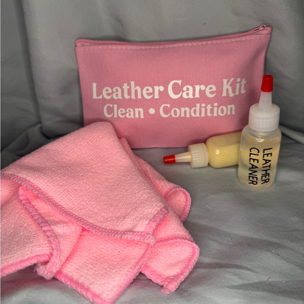Leather Care Kit • Clean & Conditon